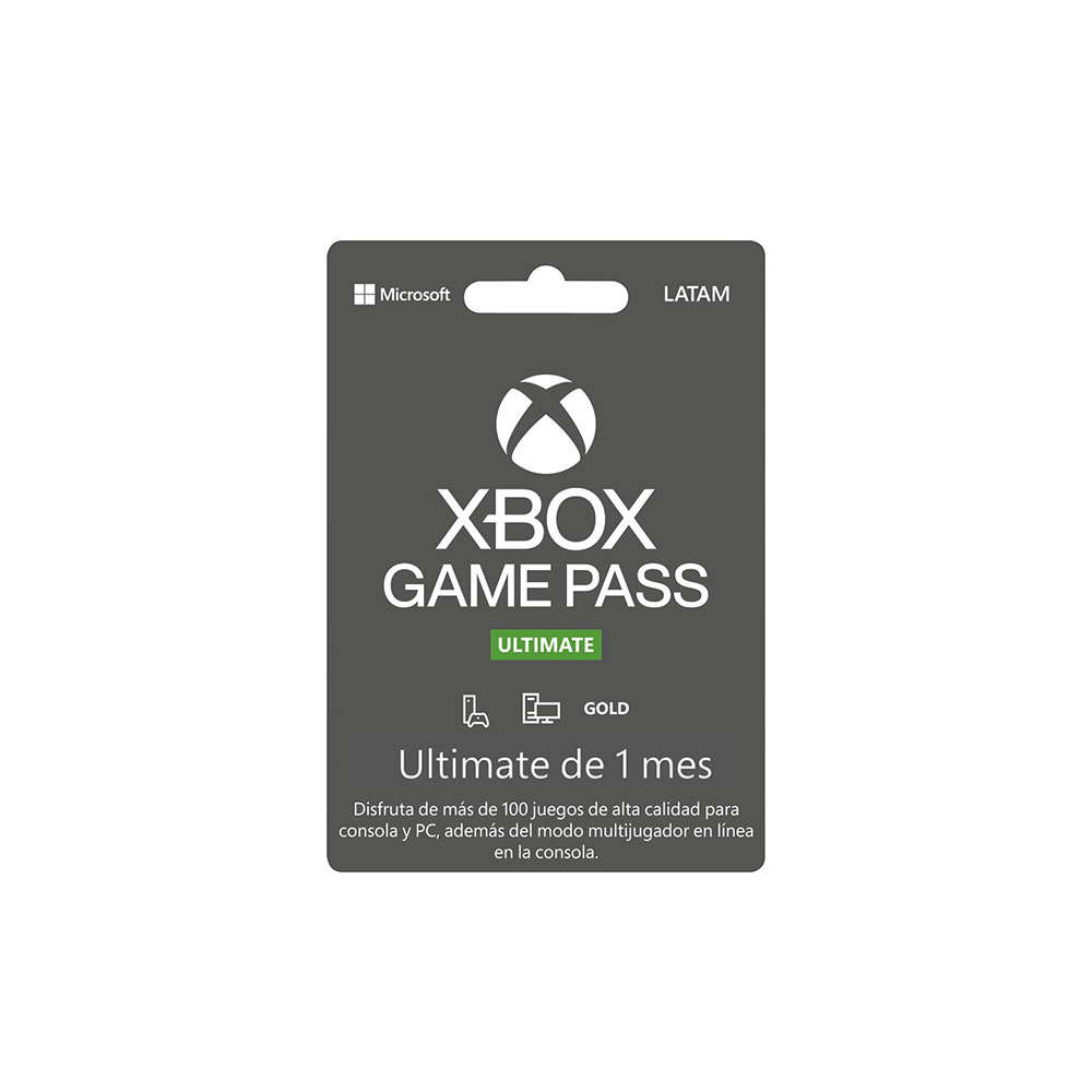 Microsoft Xbox Pass Ultimate 1 Mes | Xbox