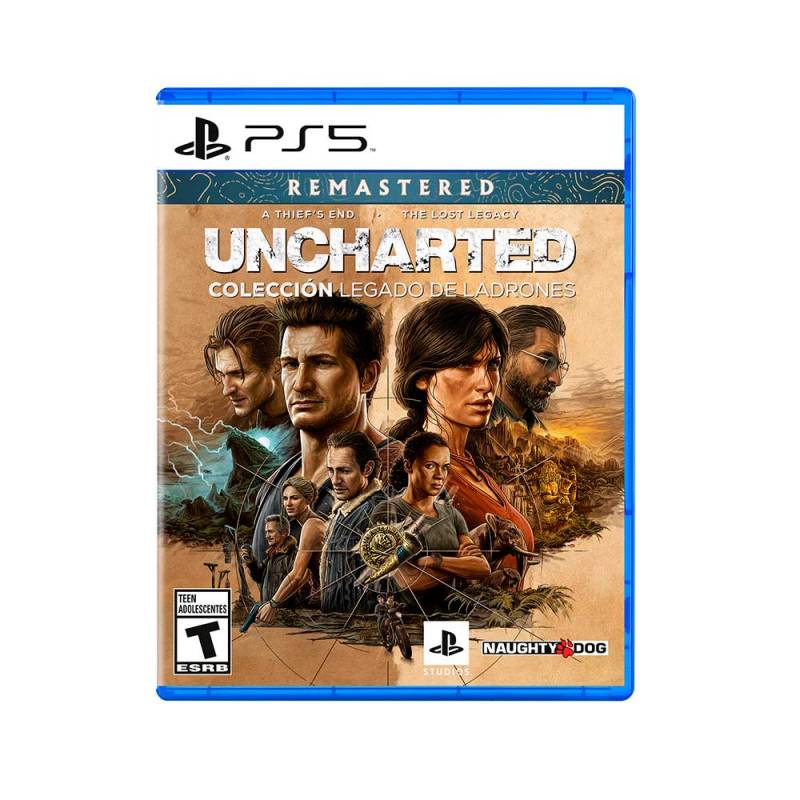 Juego Sony Ps5 Uncharted Legacy Of Thieves Collection 