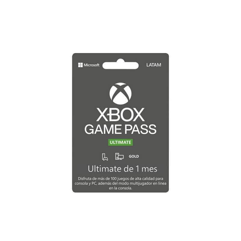 Microsoft  Xbox Game Pass Ultimate 1Mes