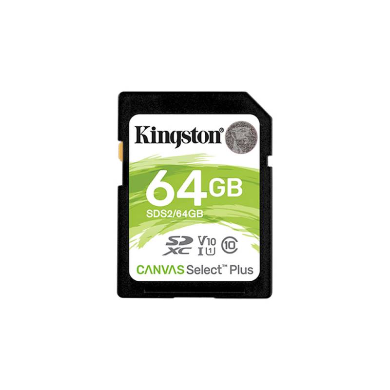 Memorias SD Kingston 64GB Canvas Select Plus