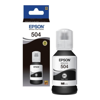 Botella de Tinta Negro Epson 504 | L4150 L4160
