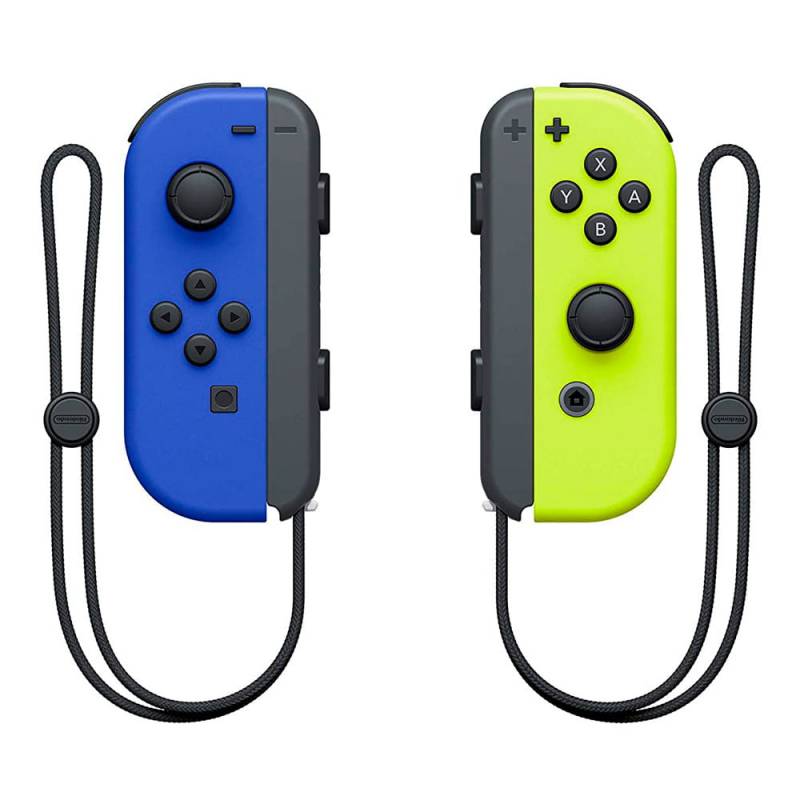 Controles Joy-con Nintendo Switch Neon Blue Yellow