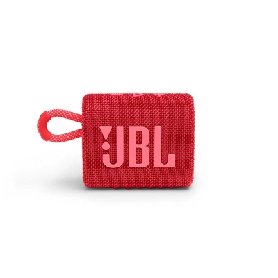 Parlante Jbl Go 3 Portátil Con Bluetooth Red