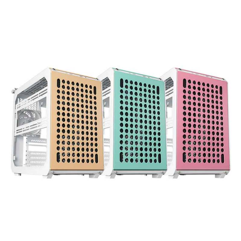 Gabinete Cooler Master Qube 500 Flatpack Macaron Edition 
